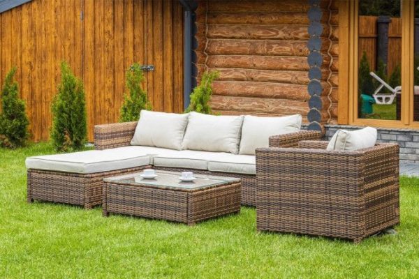 Furniture set Grand vicky frame color brown, finishing brown