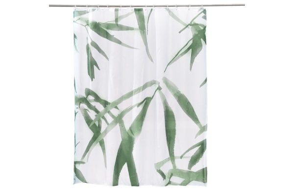 Bathroom curtain MICASA Grass Polyester, 180x200 cm