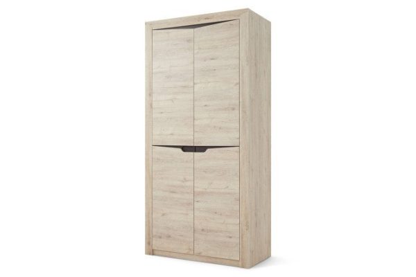 Wardrobe 2-door Sorento 106.5x220x54.5 cm