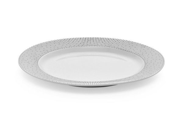 Dinner plate Scandi Porcelain, 24 cm