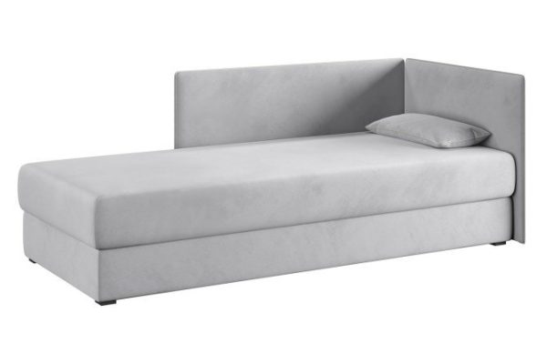 Ottoman with lifting mechanism MIA color gray