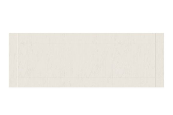 Decorative side wall Stella 33.7x96 cm, color pearl gray