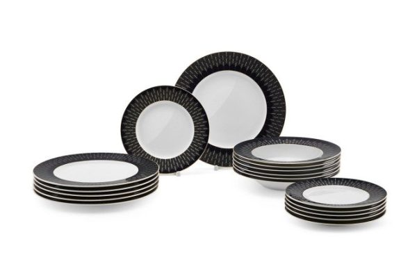 Dining set EVIO Aurora for 6 persons, 18 pcs., Porcelain