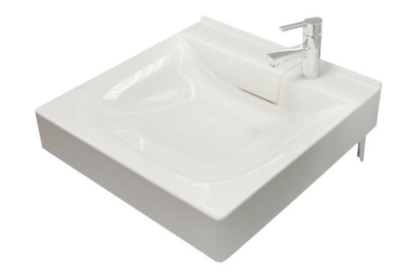 Marka One Laundry Top-mounted washbasin, 60x12x60 cm