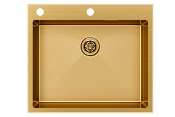 Inset sink PAULMARK Kroner-Edge 59 PM775951-BG 59x51x20 cm