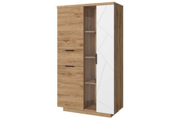 Cabinet with display case Kaylas