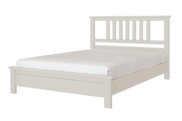 Bed without lifting mechanism Laura, linen color 160x200 cm