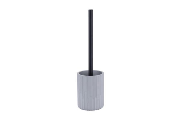 Toilet brush in Napa stand 9.8x36.5x9.8 cm, Polyresin