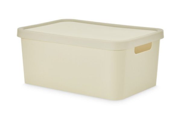 Container with lid TRN-234 Latte 17.8x11x25.8 cm, 4.5 l