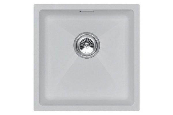Built-in sink PAULMARK Lumi 45 UNI IT-GRANIT LU45-WH 45.5x46x21 cm