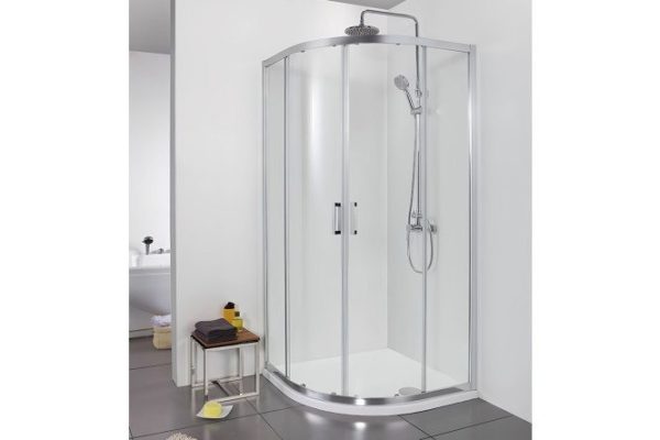 Wall-mounted shower curtain AQUANET Alfa NAA2142