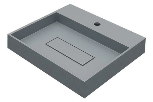 Bathroom sink Tanos Quartz 291030049 Countertop, 50x10x42.5 cm