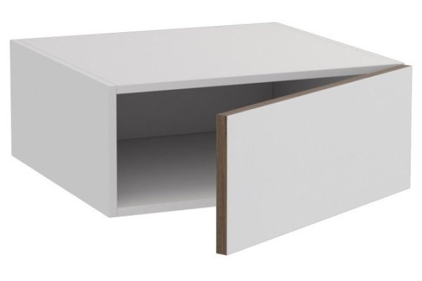 g39bnicvu8ficq3pvg7m3mu83pwg8oat.jpg Front for the Nicole superstructure cabinet 59.6x23.6 cm, super matte white; handles, edges - roddy oak