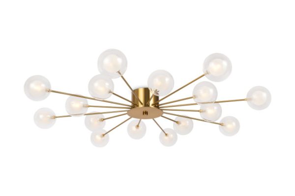 Ceiling lamp FREYA Celebrity 3.2 sq.m., 86x11x86 cm, G4