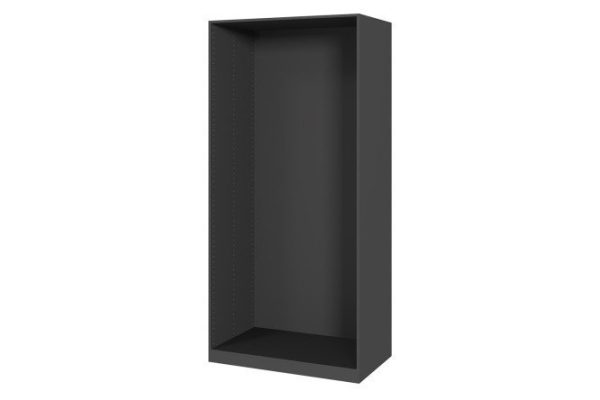 Cabinet body Oscar 100x212x58 cm, anthracite