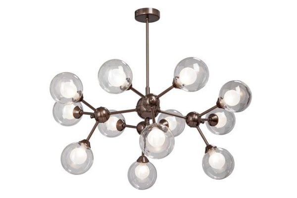 Chandelier VITALUCE V4886-7/12PL 36 sq.m., 73x64x73 cm, G9