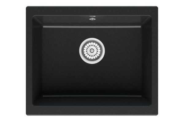 Kitchen sink POINT Sidley 55 PN3007B, black 55x46x22 cm