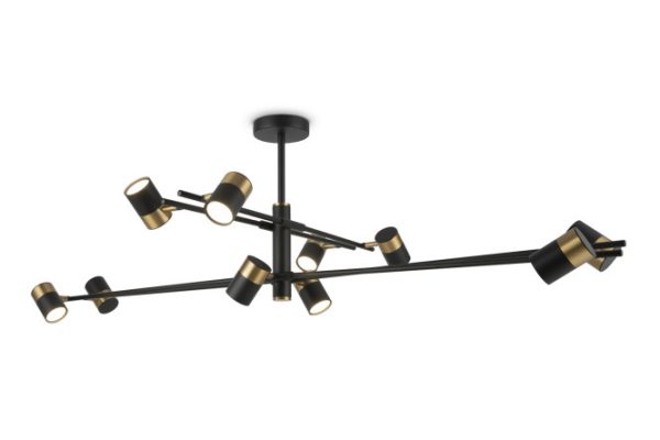 Hanging lamp FREYA Modern Enzo 30 sq.m., 131x83x131 cm, GU10