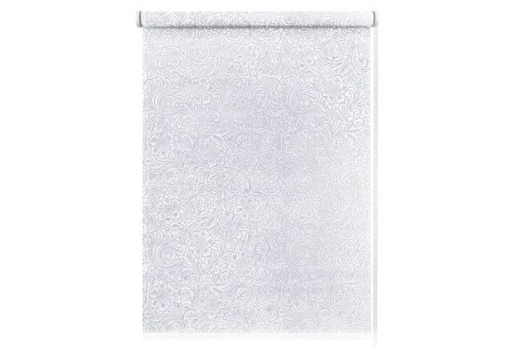 Roller blind Phantom color white, 90x150 cm