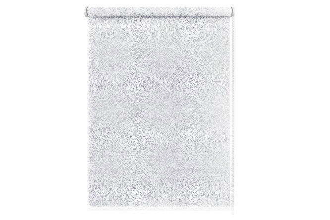 Roller blind Phantom color white, 90x150 cm