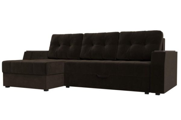 Corner sofa bed Emir with right corner