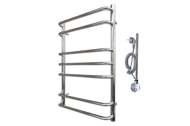 Electric heated towel rail POINT Neptune P7, chrome PN09158E 53.2x80x13.6 cm