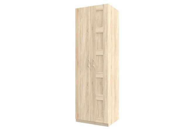 Wardrobe 2-door Oscar Bergen 75x236 cm oak Sonoma