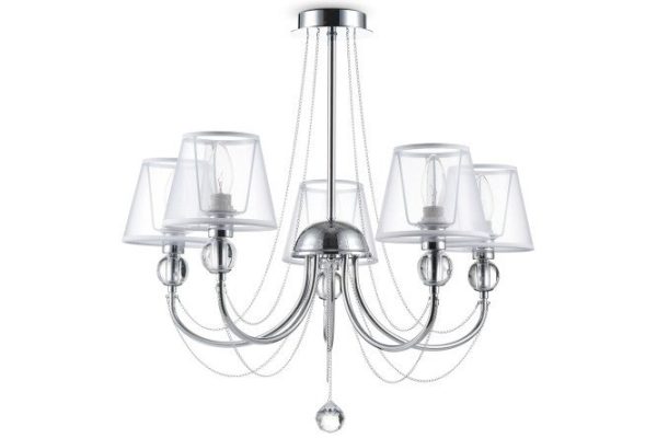 Chandelier FREYA FR5661 17 sq.m., 63x58x63 cm, E14