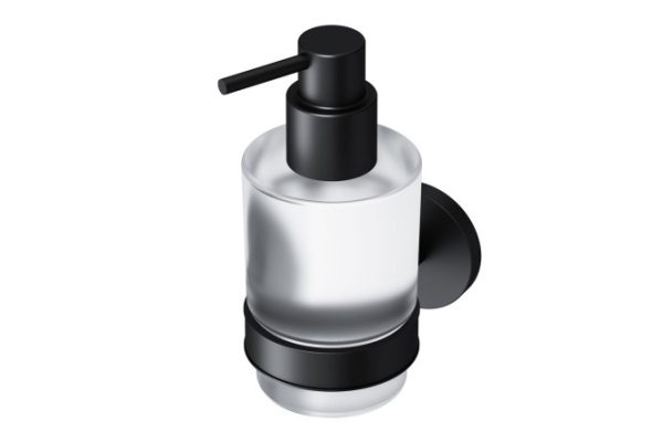 Liquid soap dispenser with wall holder AM.PM X-Joy A85A36922 200 ml, Glass, screw fastening