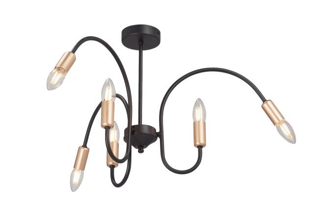 Chandelier VITALUCE V3026 18 sq.m., 73x38.5x73 cm, E14