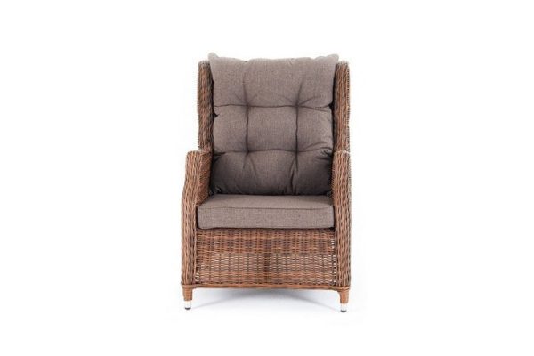 Armchair 4SiS Forio color brown