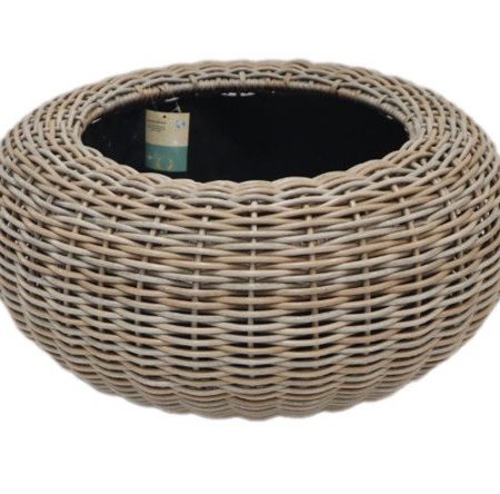 Flat flowerpot Astra 43x22 cm