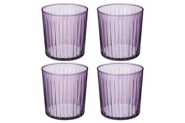 Set of glasses Sicilia 380 ml, Glass, 4 pcs.