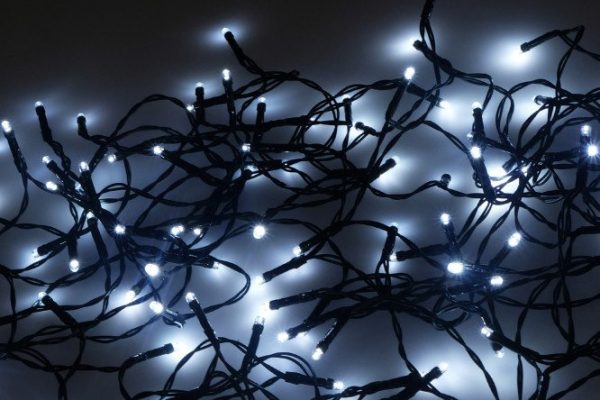 Electric garland LD120-GW-BO 12 m