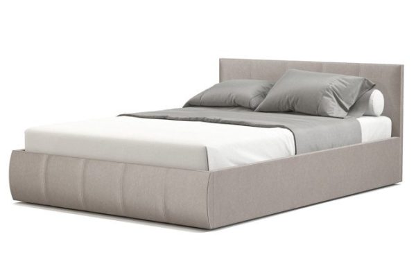 Bed with lifting mechanism Verona color gray-beige 160x200 cm