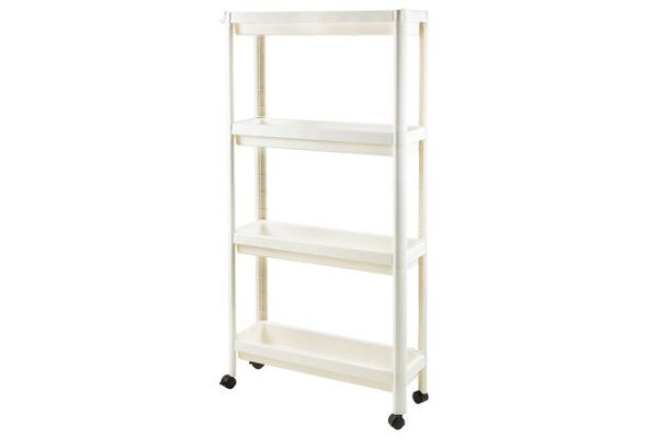 4-tier shelf BERKRAFT Slim 53x103x17.5 cm