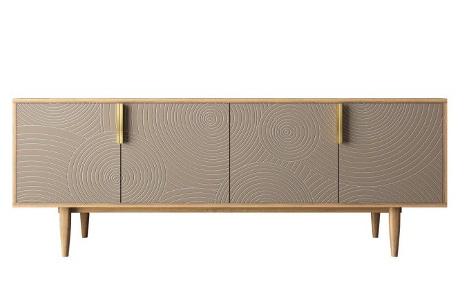 Chest of drawers for TV Line with 4 doors