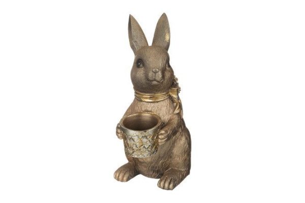 Decorative figurine Lefard Bunny 18.5x25.3x11.3 cm