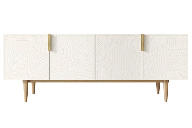 Chest of drawers for TV Line with 4 doors