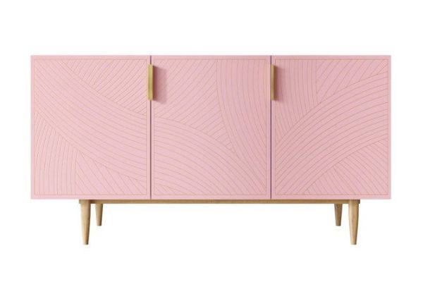 Line chest of drawers with 3 doors