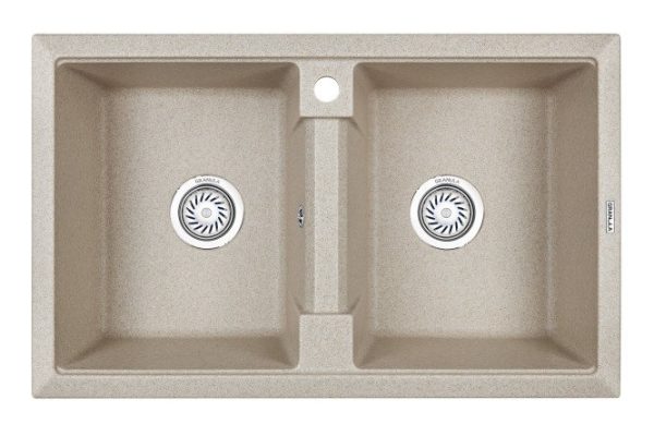 Inset sink with drainer GRANULA Granula 8101 81x50x22 cm
