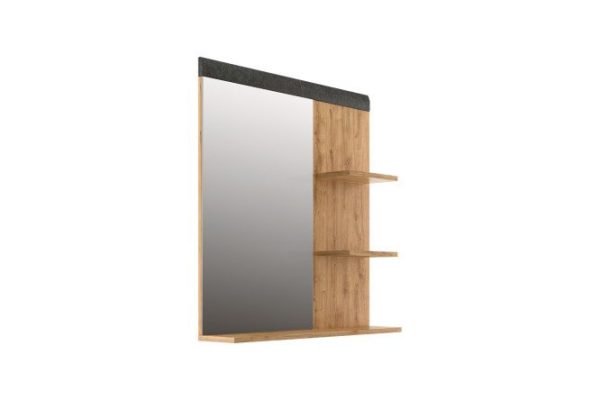 Wall shelf with mirror Grace
