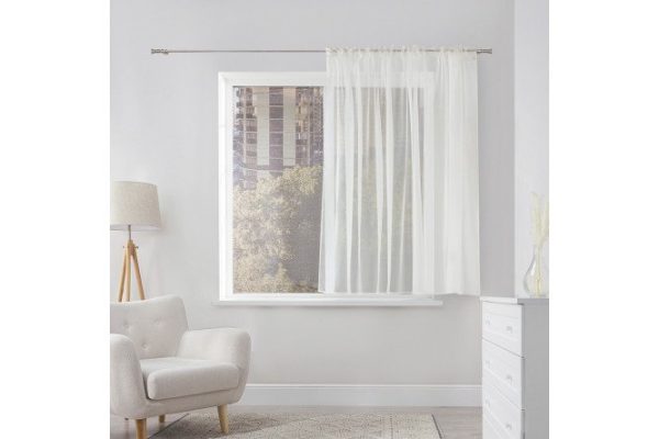 Kitchen tulle MICASA Lianna 295x180 cm, 1 piece, beige