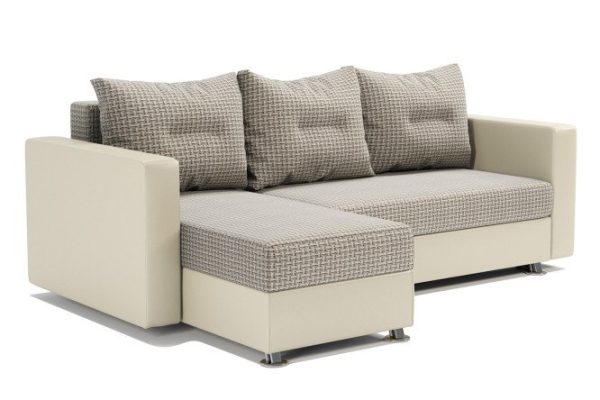 Corner sofa bed Aria with left corner