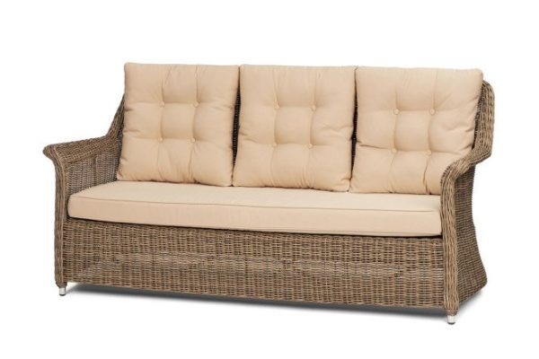 Sofa Hall Montreal 187x95x86 cm, brown