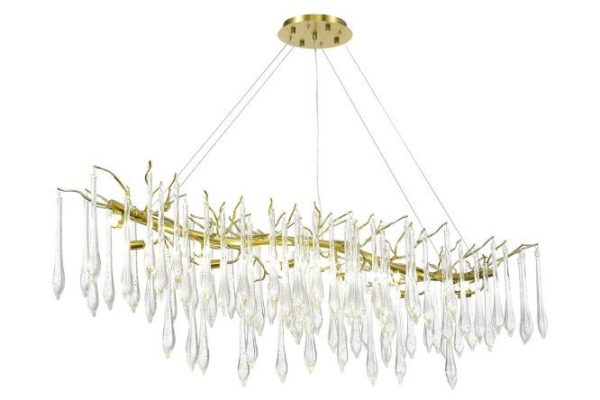 Hanging lamp ST LUCE Teardrops 21 sq.m., 150x40x40 cm, G9
