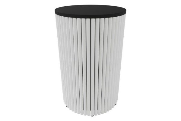 GENGLASS Trubis table with tubular base