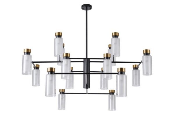 Ceiling chandelier FAVOURITE Slank 5 sq.m., 123.5x95.5x123.5 cm, E14