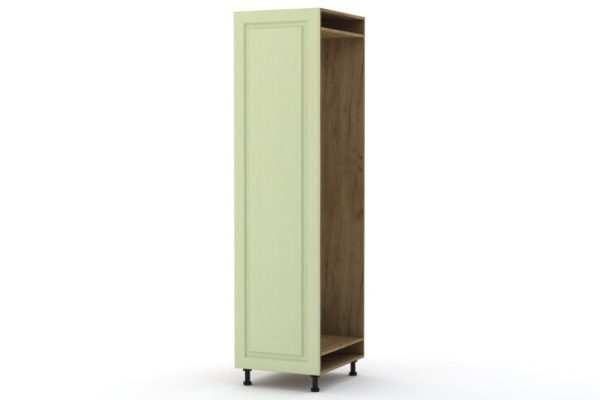 Decorative panel Bella for cabinets, height 57.6x204 cm, pistachio color