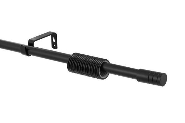 Single-row sliding cornice MITTE Cylinder 120-210 cm